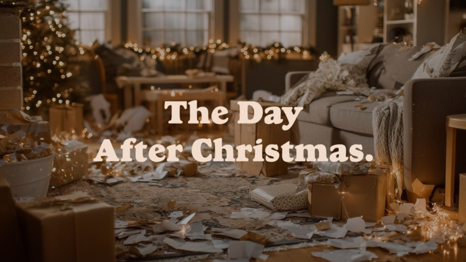 The Day After Christmas sermon series