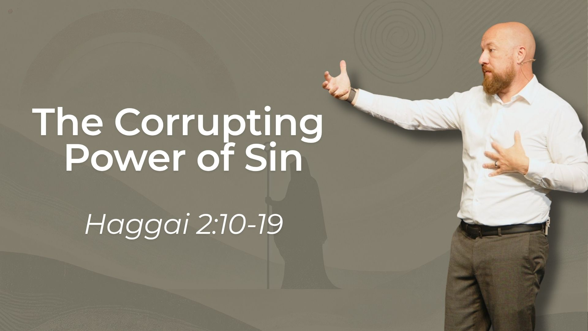 Haggai sermon series