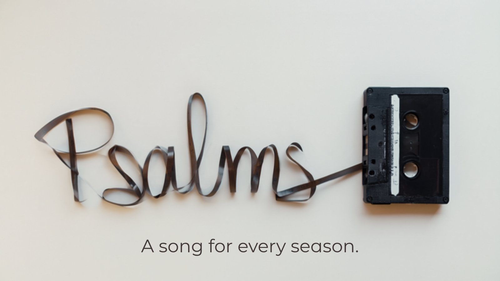 Psalms sermon series